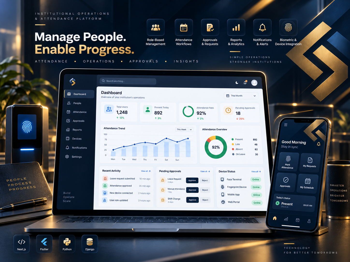 Multi-Tenant HR SaaS Platform